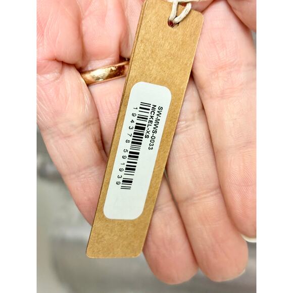 NWT Skims Pull On High Waisted Mid-Length Swim Short Nickel Women's Size XS - Picture 5 of 5